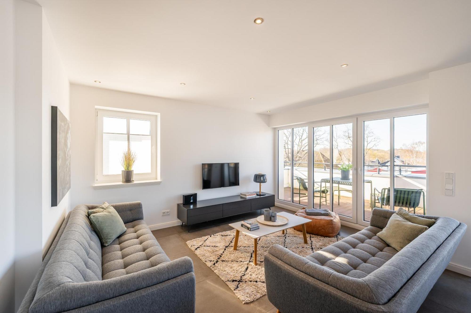 Villa Lindholm Wohnung 5 Penthouse Binz Buitenkant foto