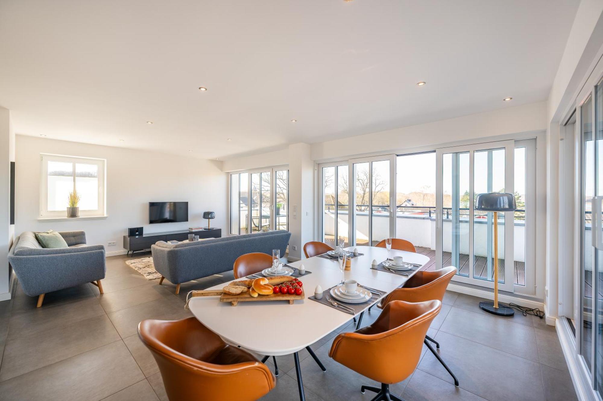 Villa Lindholm Wohnung 5 Penthouse Binz Buitenkant foto