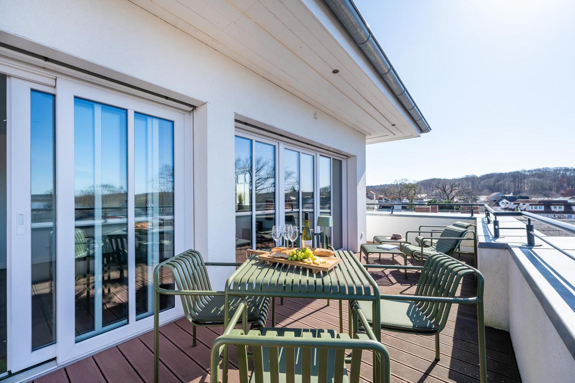 Villa Lindholm Wohnung 5 Penthouse Binz Buitenkant foto