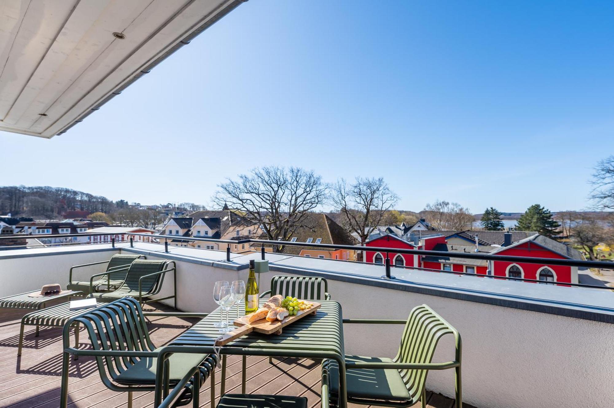 Villa Lindholm Wohnung 5 Penthouse Binz Buitenkant foto