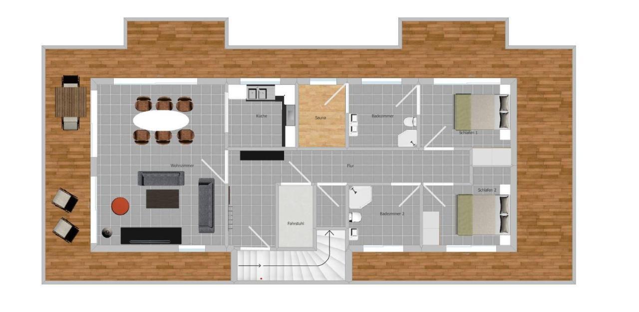 Villa Lindholm Wohnung 5 Penthouse Binz Buitenkant foto