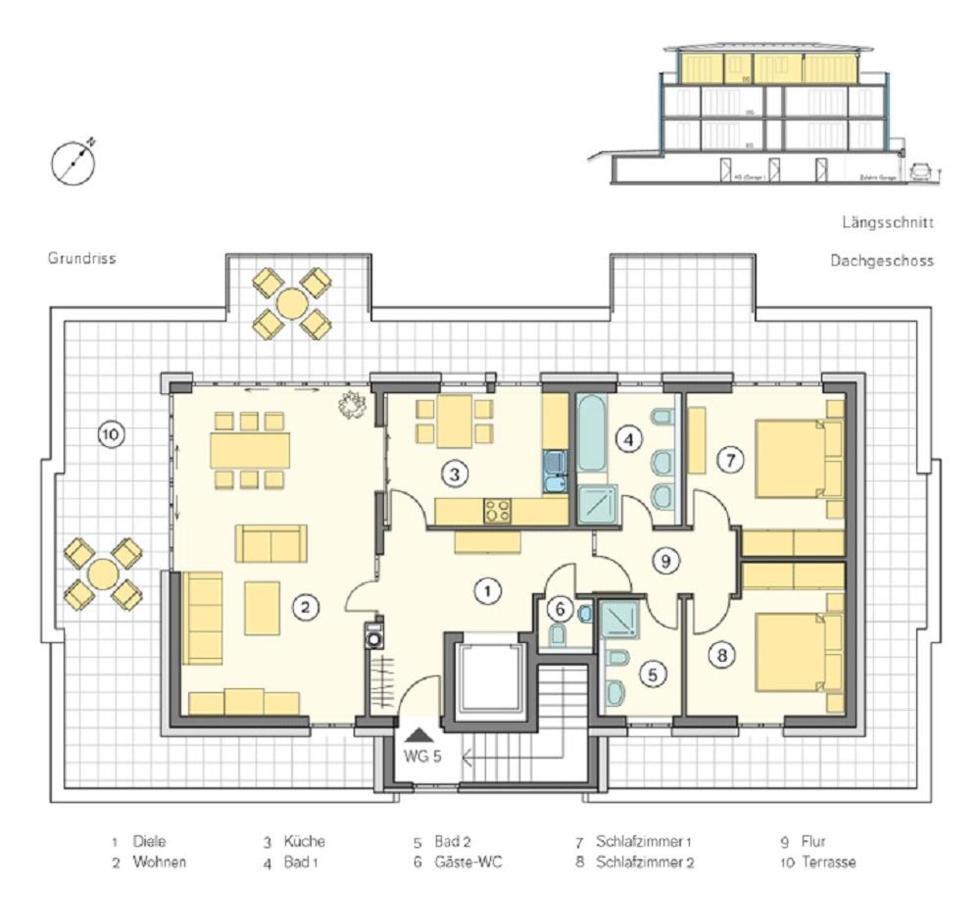 Villa Lindholm Wohnung 5 Penthouse Binz Buitenkant foto